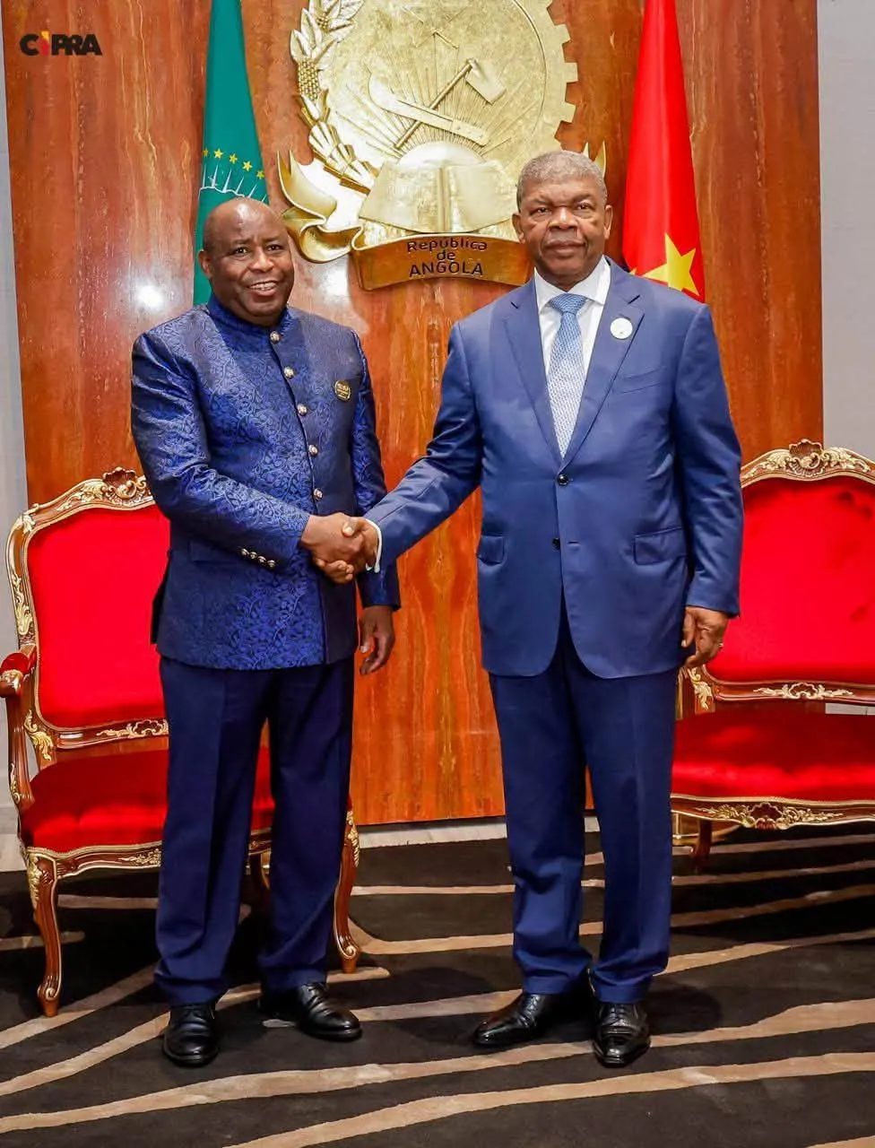 Presidente da Angola e do Burundi mantêm encontro em Luanda