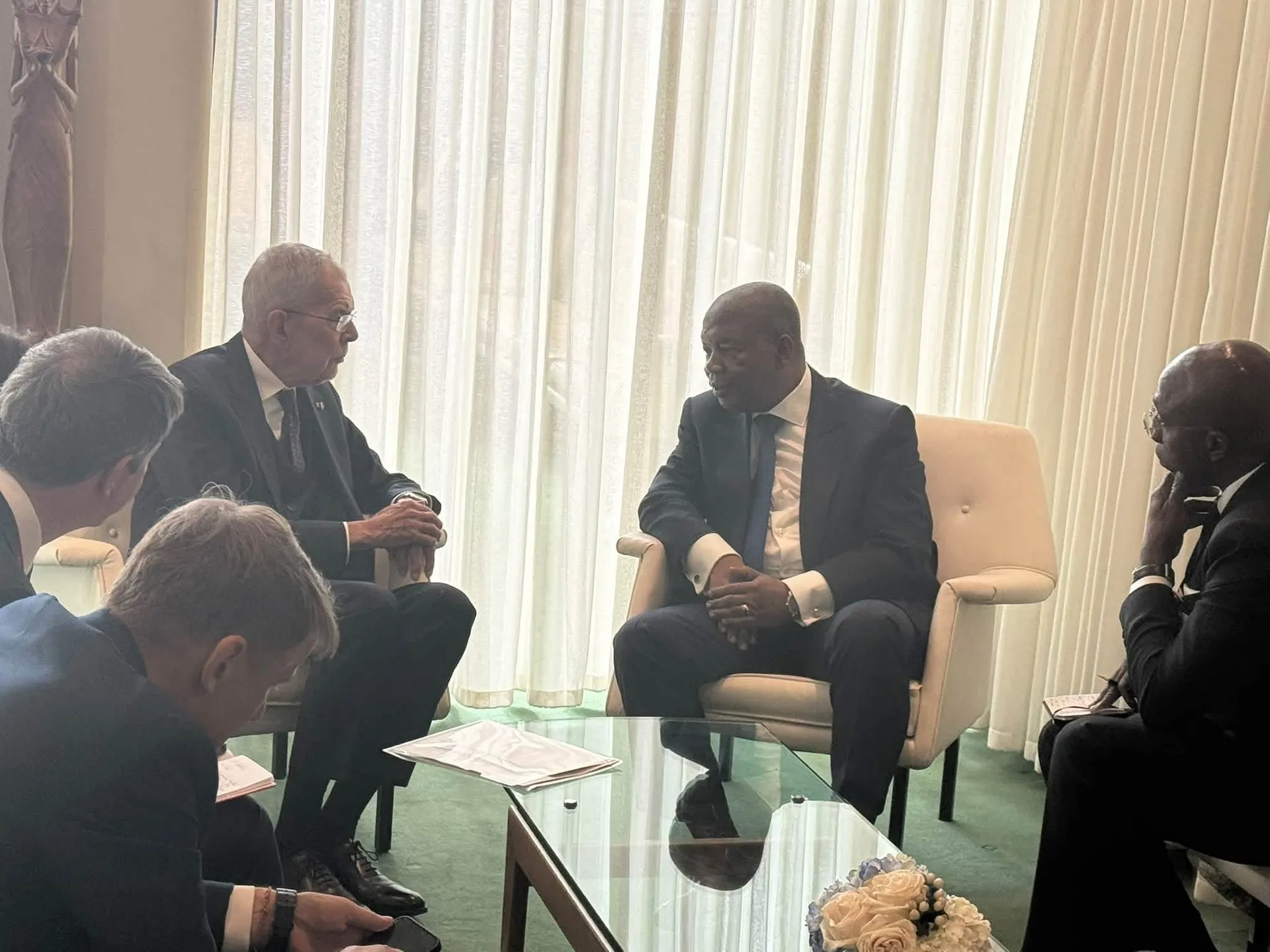 Presidente da República mantém encontro com homólogo austríaco
