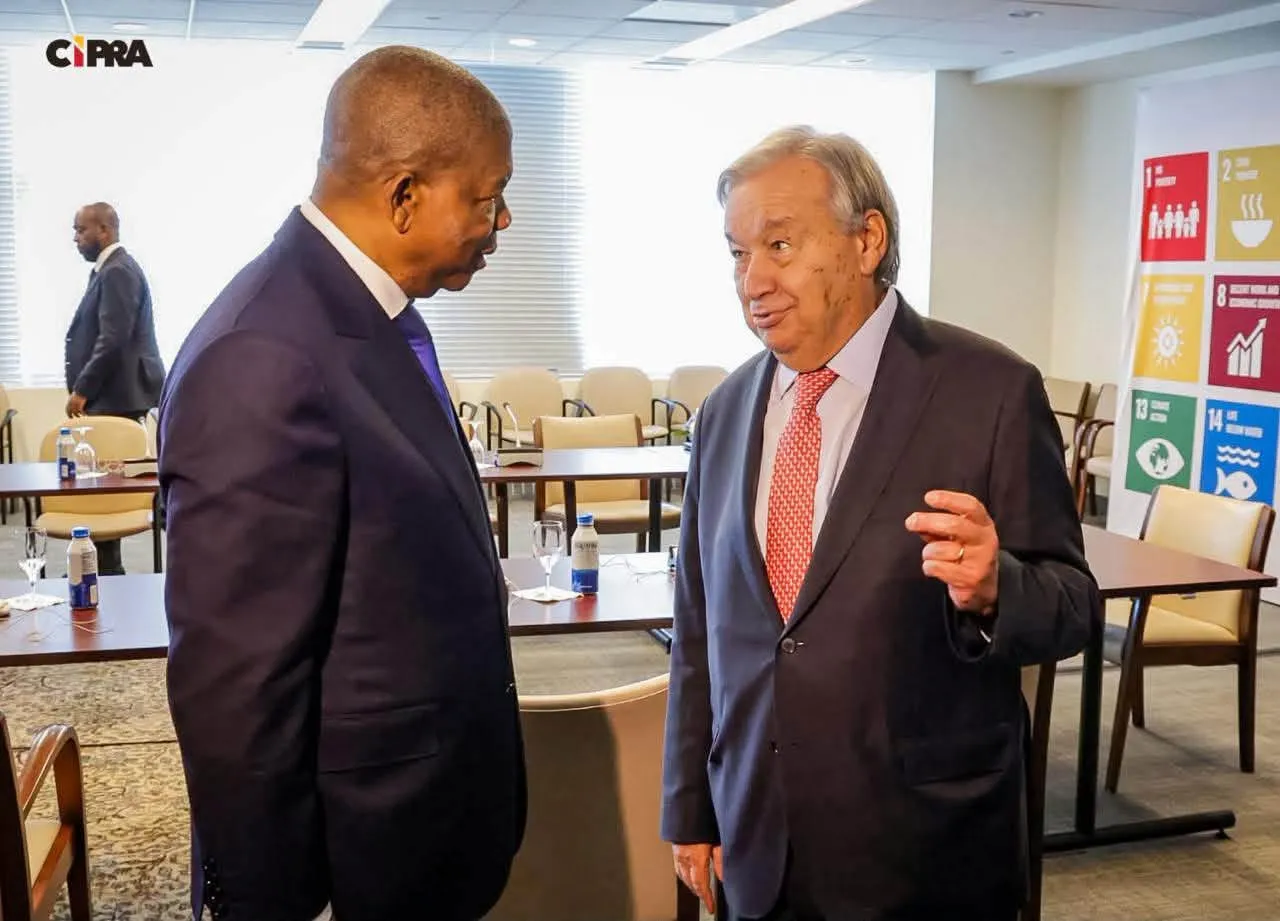 Presidente da República reúne-se com Secretário-Geral da ONU