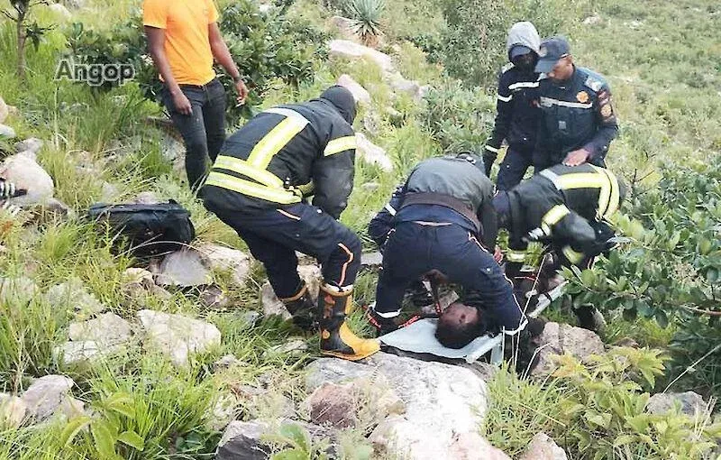 Jovem morre após cair de penhasco enquanto fotografava no Cristo Rei da Serra da Chela