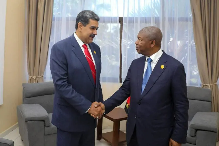 Nicolás Maduro expressa apoio ao governo de Angola após políticos estrangeiros serem barrados no aeroporto