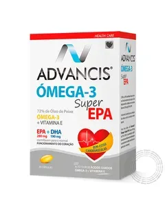 Advancis Omega-3 Super EPA — Sabor: Sem sabor