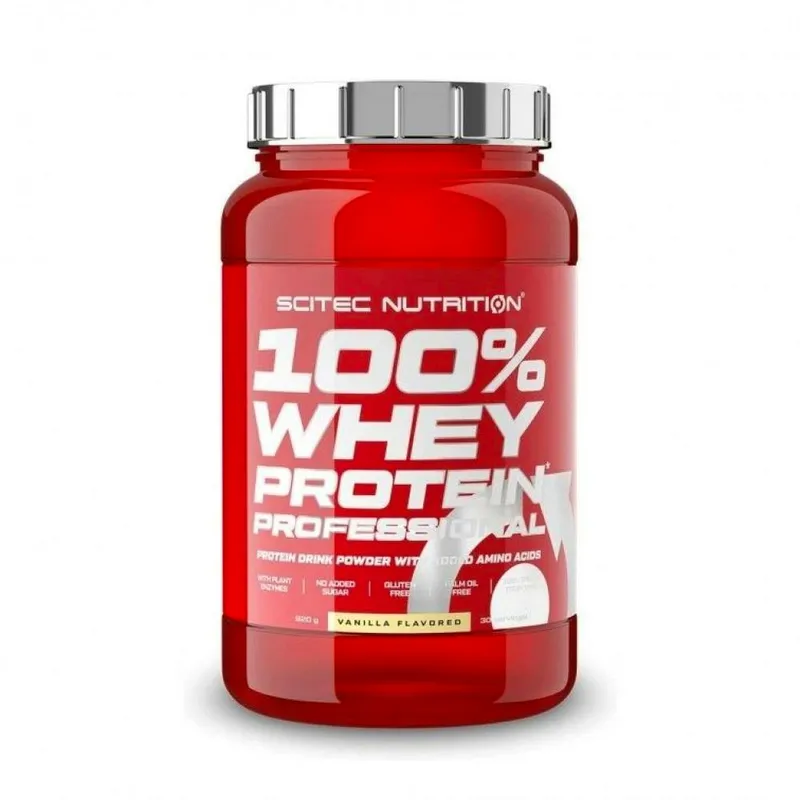 Scitec Nutrition 100% Whey Protein Professional — Sabor: Baunilha