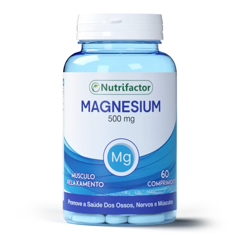 Nutrifactor Magnesium 500 mg — Sabor: Sem sabor