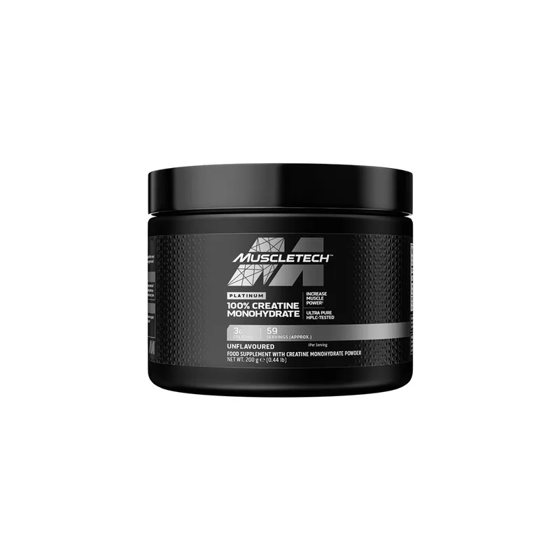 MuscleTech Platinum 100% Creatine Monohydrate — Sabor: Sem sabor