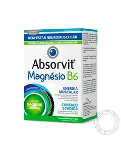 Absorvit Magnésio B6 — Sabor: Sem sabor