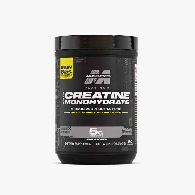 MuscleTech Platinum Creatine — Sabor: Sem sabor