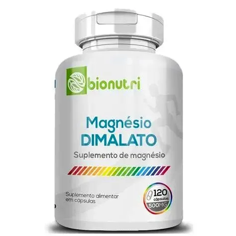 Bionutri Magnésio Dimalato 500 mg — Sabor: Sem sabor