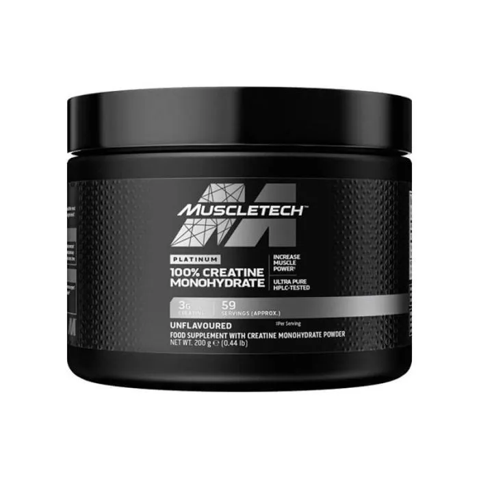 MuscleTech Platinum 100% Creatine — Sabor: Sem sabor
