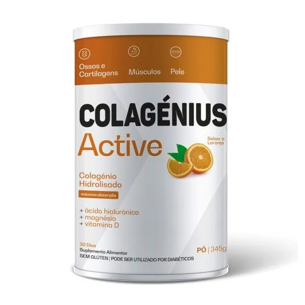 Theralab Colagenius Active — Sabor: Laranja