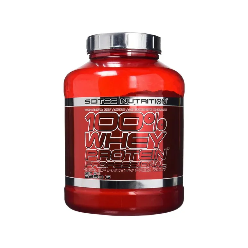 Scitec Nutrition 100% Whey Protein Professional — Sabores: Chocolate, Morango