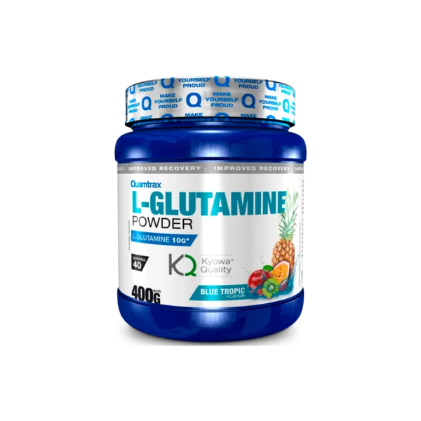 Quamtrax Nutrition L-Glutamine Powder Kyowa — Sabores: Melância, Sem Sabor