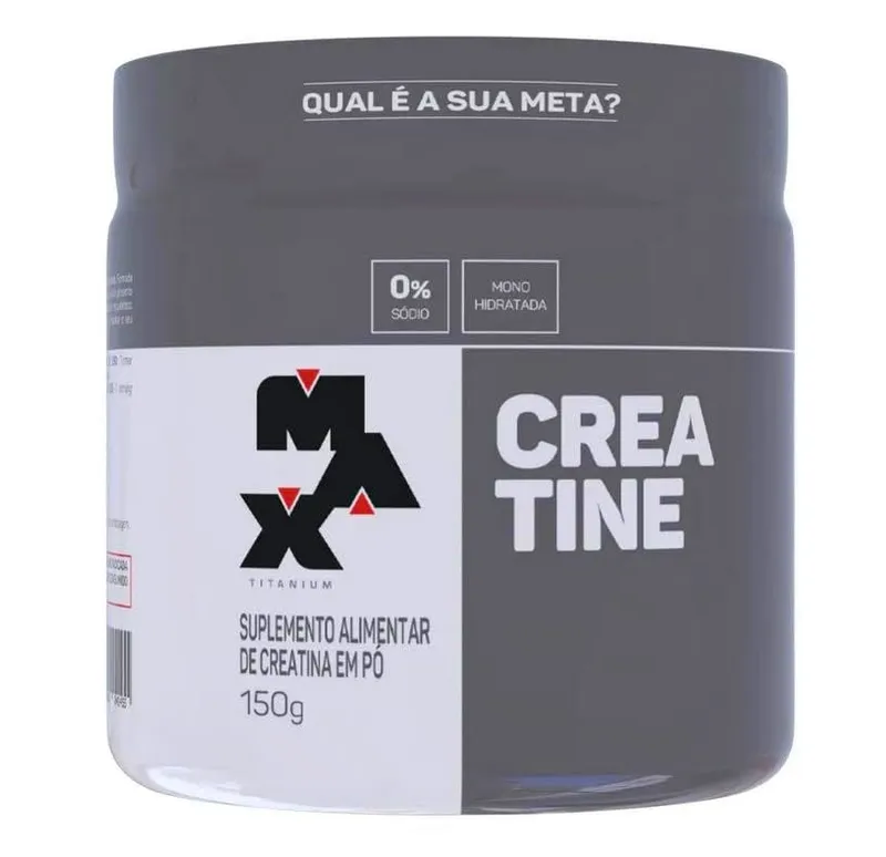 Max Titanium Creatina — Sabor: Sem sabor