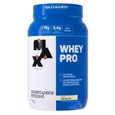 Max Titanium Whey Pro — Sabor: Baunilha