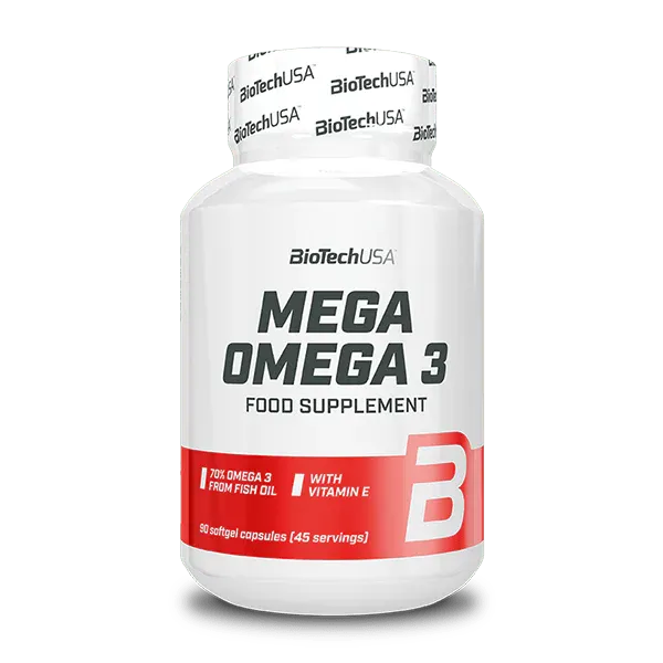 BioTechUSA Mega Omega 3 — Sabor: Sem sabor