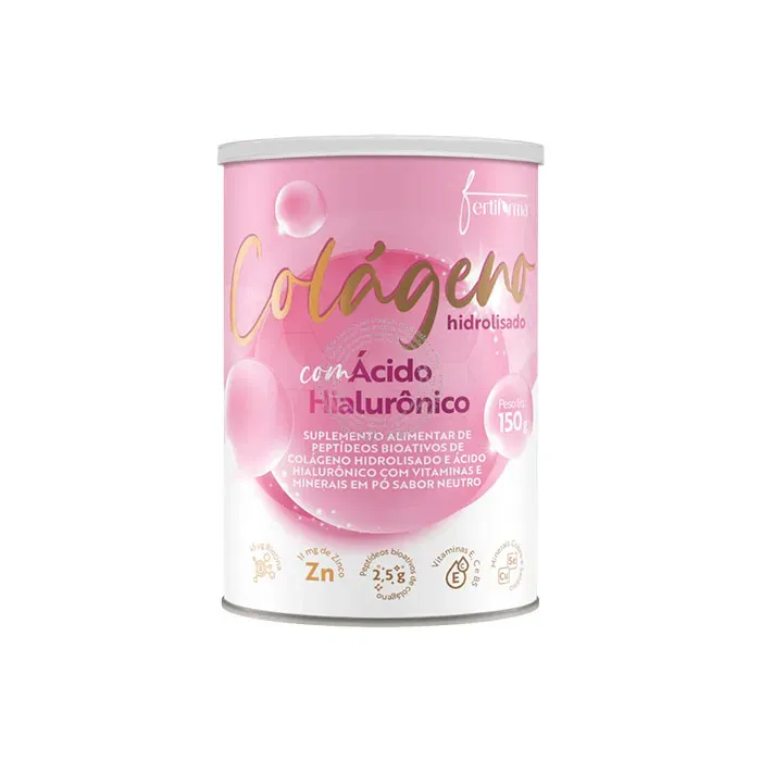 Fertifarma Colagénio Hidrolisado + Ácido Hialurónico — Sabor: Sem sabor