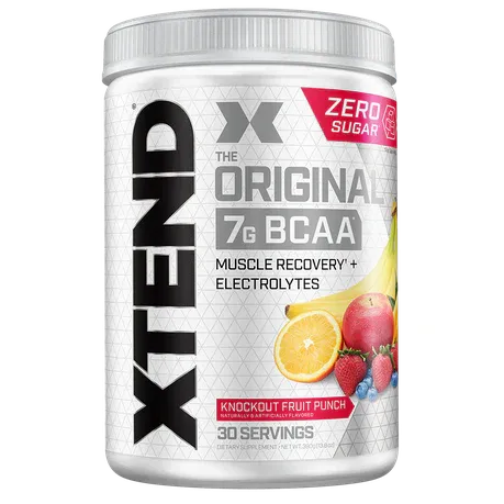 Scivation Xtend Original BCAA — Sabor: Knockout Fruit Punch