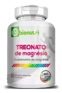 Bionutri Treonato de Magnésio 500 mg — Sabor: Sem sabor
