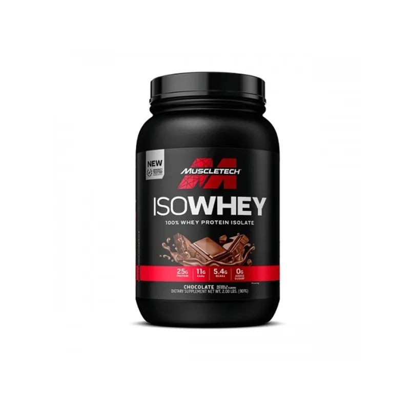 MuscleTech IsoWhey — Sabor: Chocolate