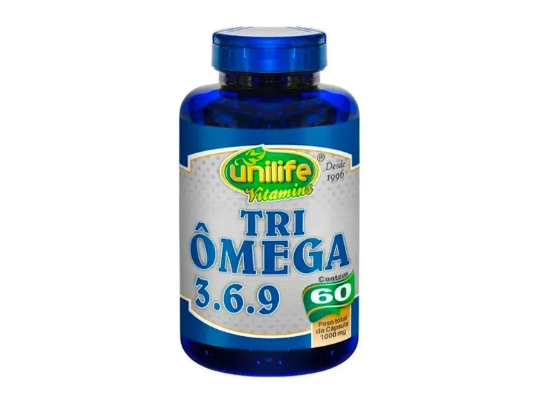 Unilife Tri Omega 3-6-9 1000 mg — Sabor: Sem sabor