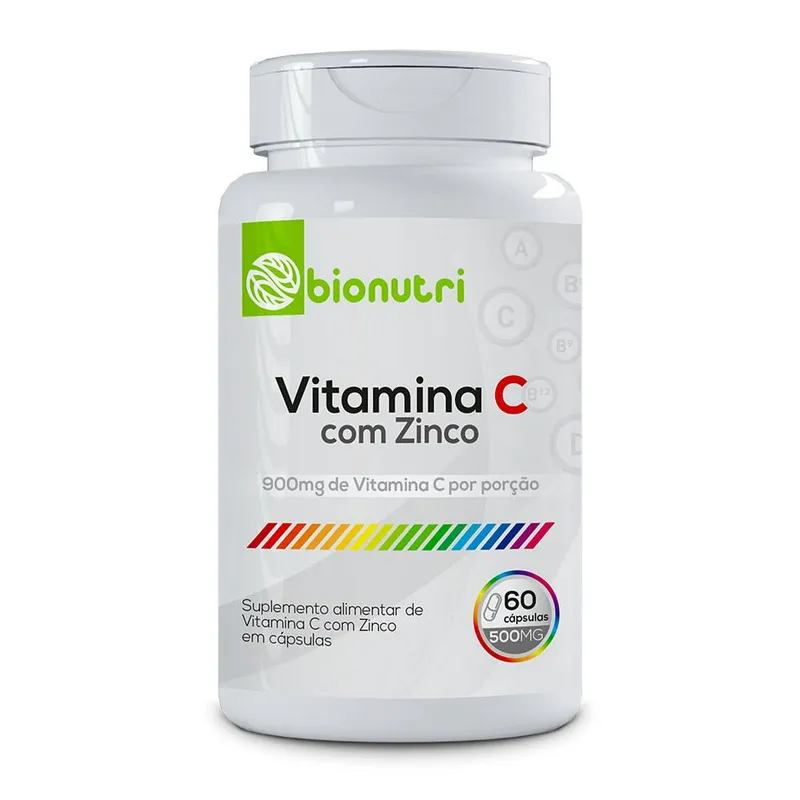 Bionutri Zinco 500 mg — Sabor: Sem sabor