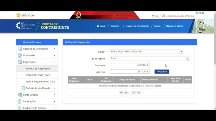 Fim do papel: AGT exige via digital para pagamento de impostos e reclamações