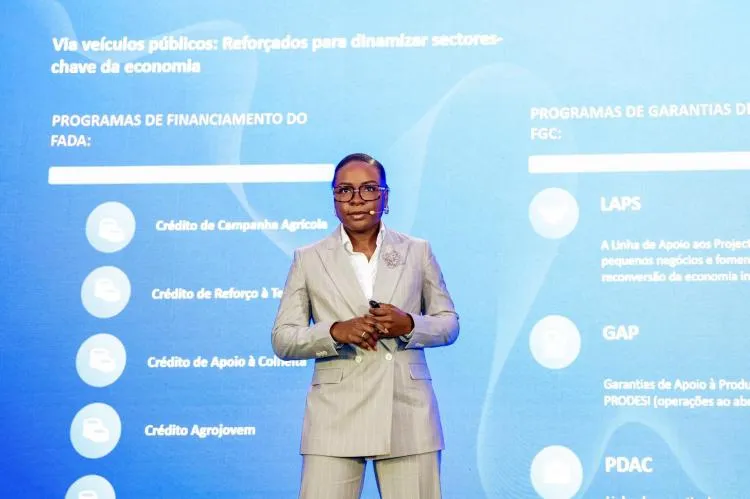 Vera Daves diz não estar assustada com número de financiamento externo e garante haver bastante oferta