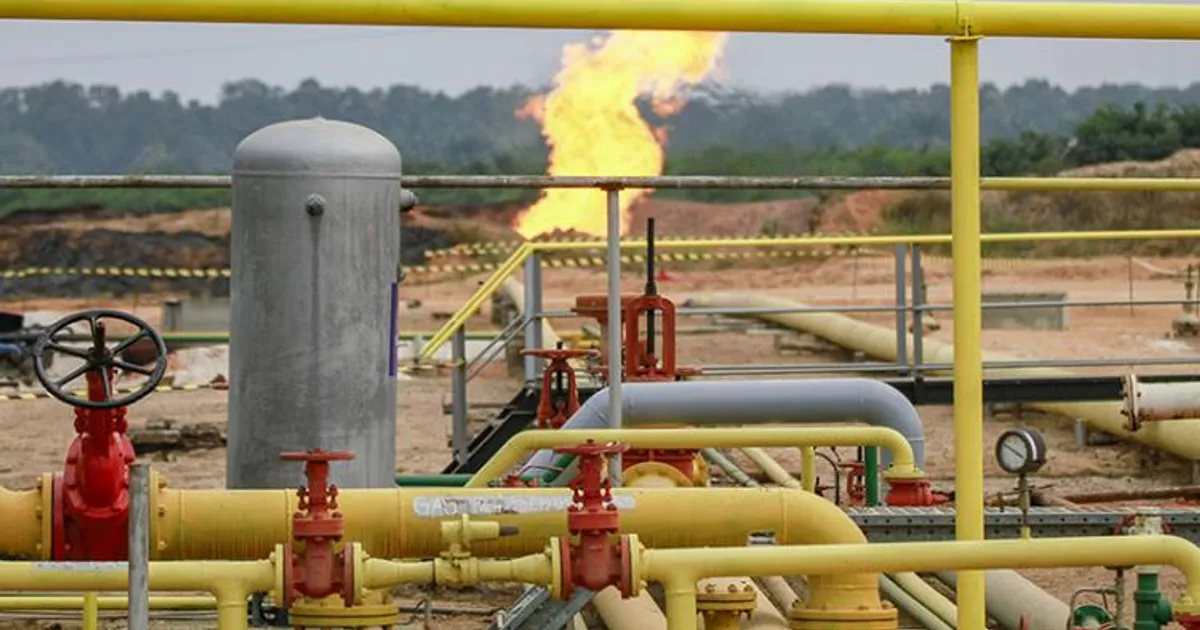 Produção de gás sobe 22,03% para 1,626 milhões toneladas métricas