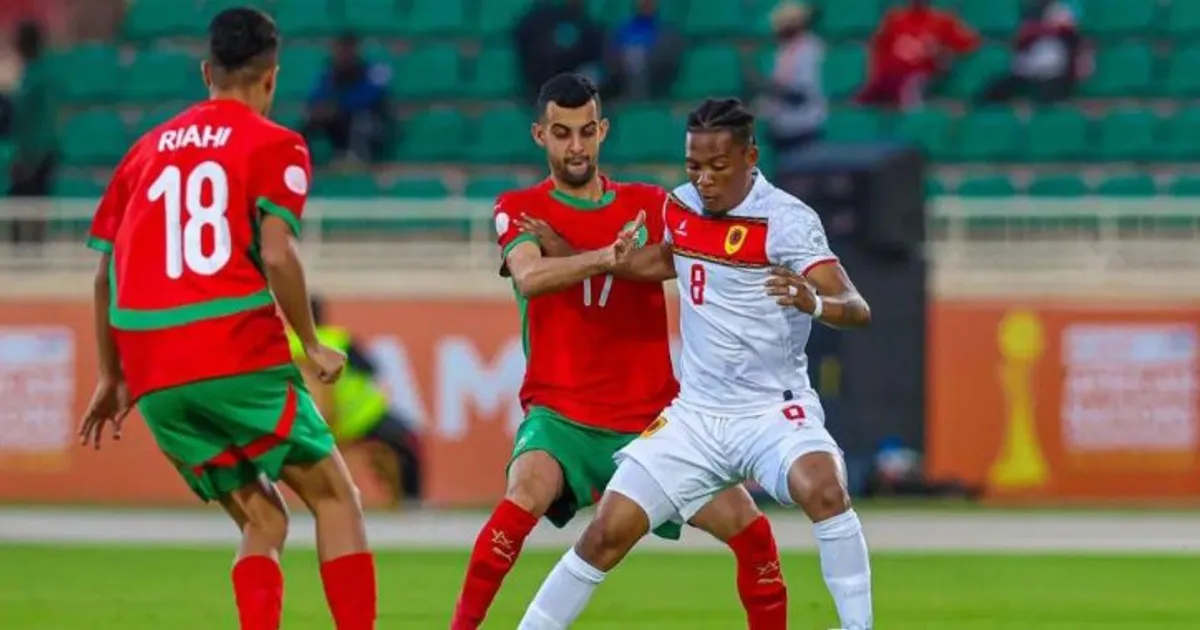 Angola estreia-se com ‘pé esquerdo’ no CHAN 2025 após perder com Marrocos