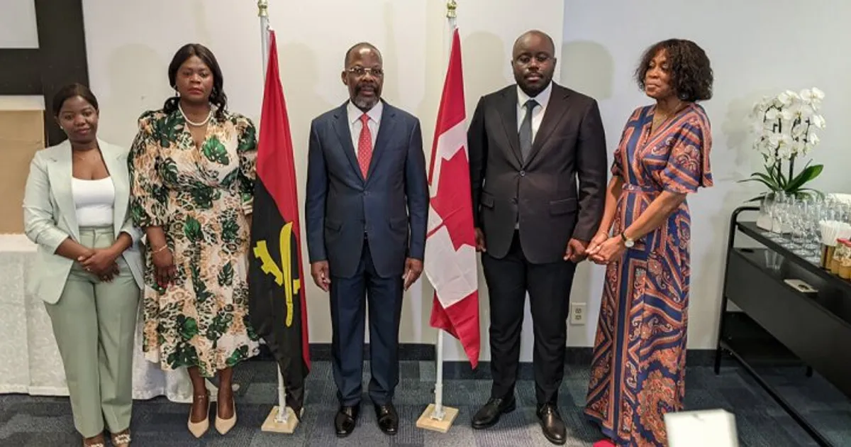 Angola inaugura Consulado-Geral em Toronto e reforça apoio à diáspora no Canadá