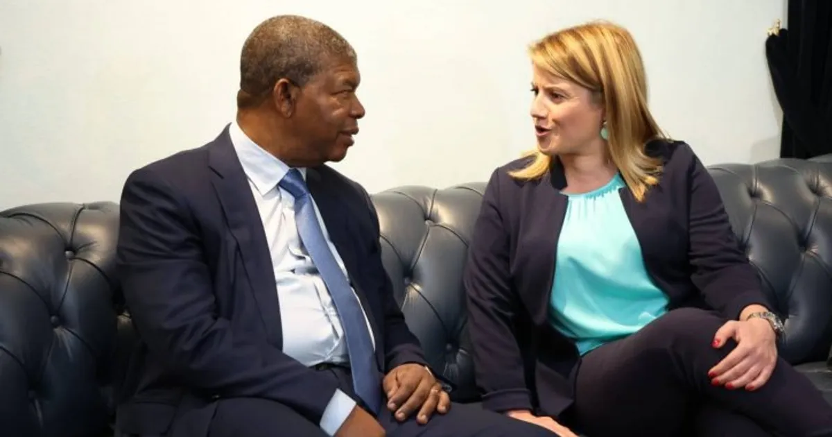 Meloni e Von der Leyen discutem com João Lourenço planos de cooperação com África