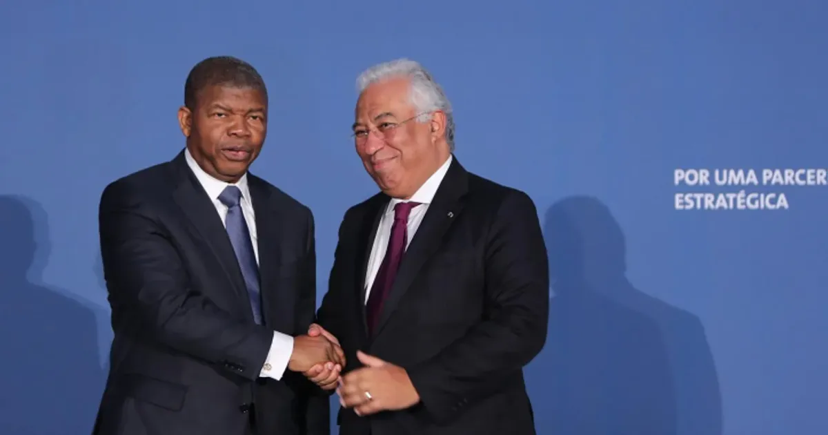 António Costa e João Lourenço reafirmam “forte empenho” em aprofundar parceria UE-Angola