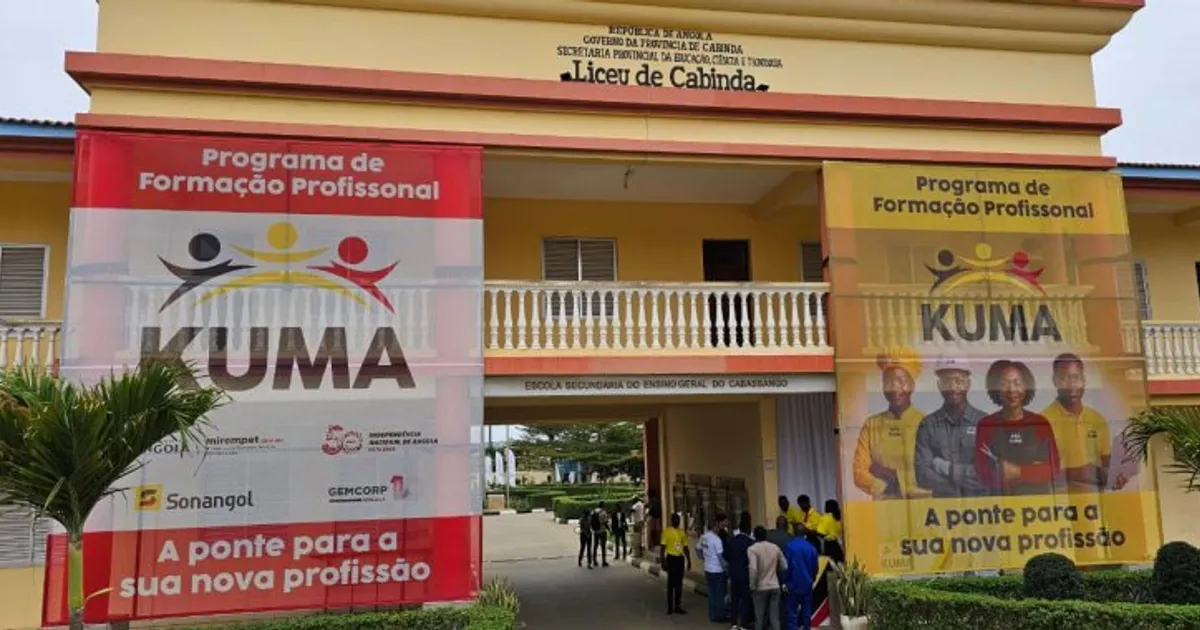 Kuma: novo programa de formação vai capacitar mais de 5000 pessoas em Cabinda