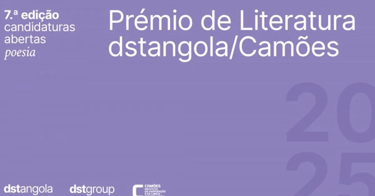 Abertas candidaturas para 7.ª edição do prémio dstangola/Camões. Edição vai distinguir poesia angolana