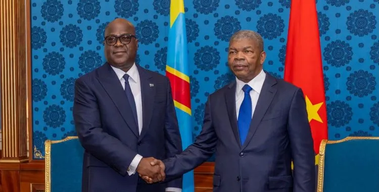 João Lourenço reunido com Tshisekedi para avaliar segurança na RDCongo
